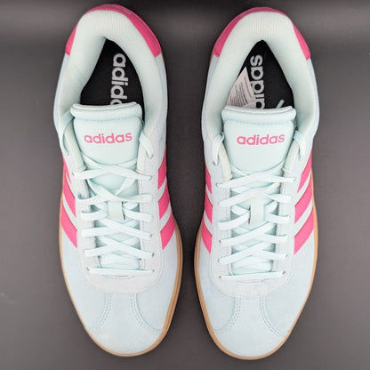 adidas Women's Size 10 'VL Court Bold' Sneaker Style JP7628 FRESH Halo Mint/Pink adidas