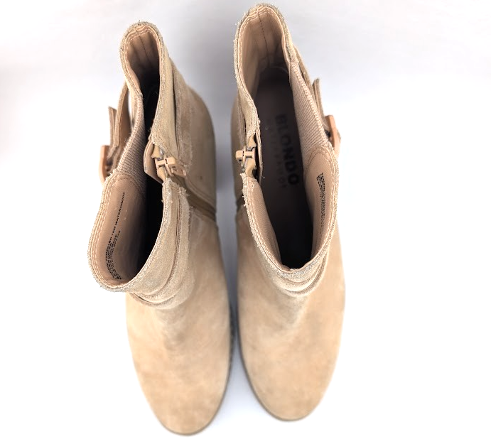 Blondo Waterproof Tamzin Tan Womens Shoes Size 10 Boots New Needs Cleaning Blondo