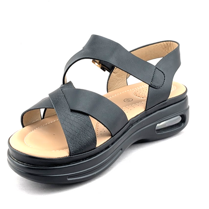 mysoft Women's Sz 6.5 Walking Sandals Comfortable Air Cushioned Support mysoft