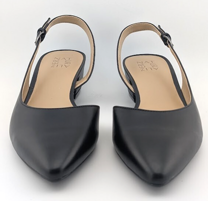 Naturalizer Womens Banks Black DOrsay Heels Shoes 11 Narrow (AA) SC2392 Naturalizer