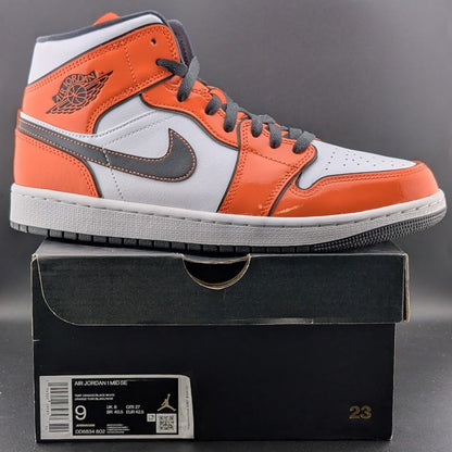 Air Jordan 1 Mid SE Turf Orange. Men's Size 9 Brand New Deadstock DD6834-802 Jordan