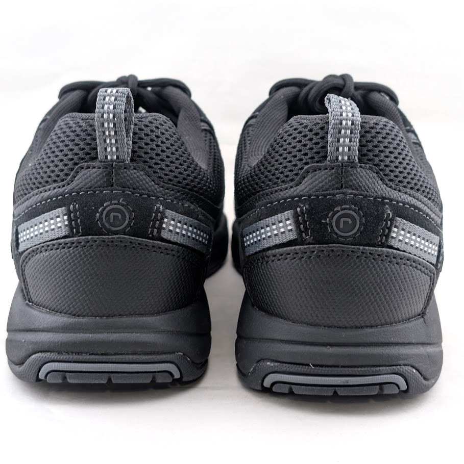 Rockport Sz 8 ~ Rock Cove K71553 Mens Black Suede Lifestyle Sneakers Shoes Rockport