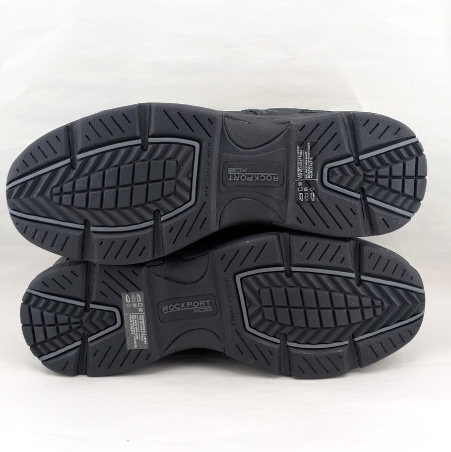 Rockport Sz 8 ~ Rock Cove K71553 Mens Black Suede Lifestyle Sneakers Shoes Rockport