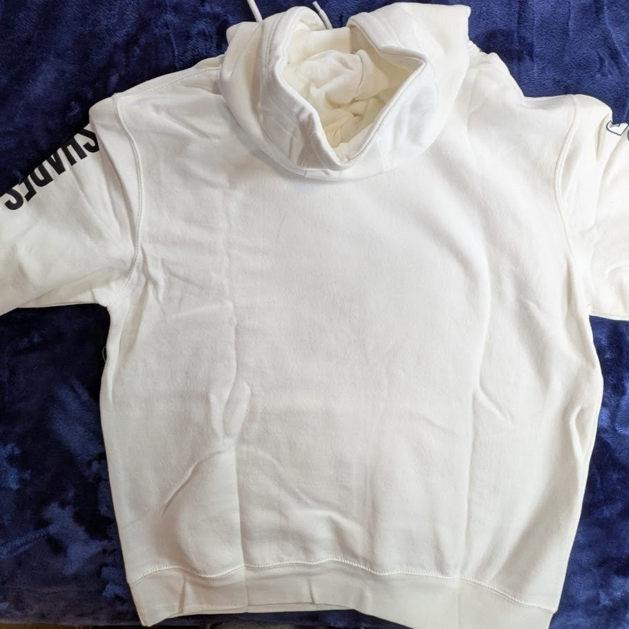 Danny Worsnop “Shades of Blue” Hoodie White NEW Unbranded