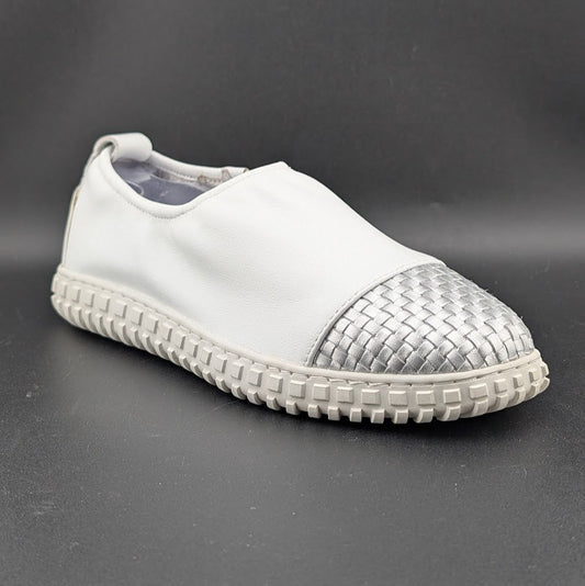 Bernie Mev Sizes 6.5-7 Memory Foam Slip-on Soft Leather Sneakers Total Comfort! Bernie Mev