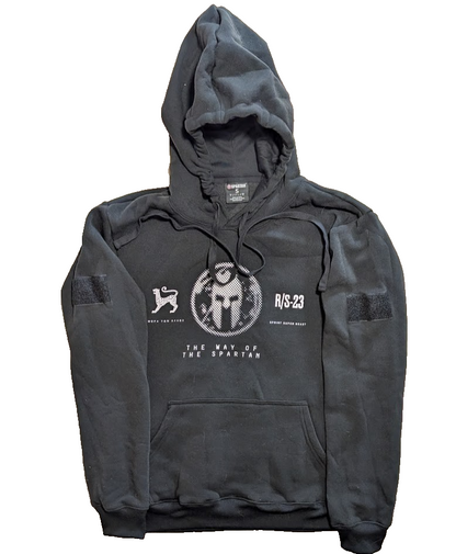 Spartan Race Super Beast Hoodie Sweatshirt | Black R/S-23 | Size S, M, L, XL Spartan
