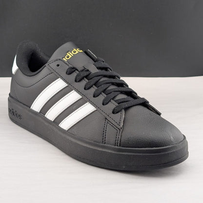 adidas Grand Court 2.0 Women's Size 8.5 Black White Sneaker JH7243 adidas