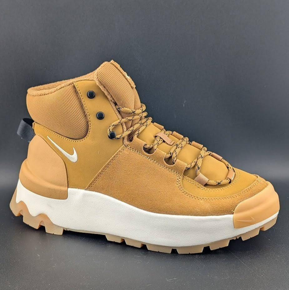Nike City Classic Boot Women 7.5 ~ Lifestyle Shoes Sneakers New Brown White Nike