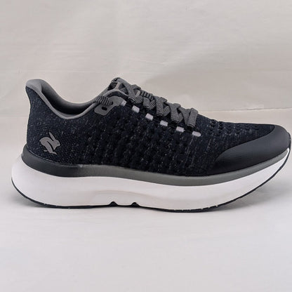 rabbit ~ Dream Chaser ~ Womens Size 9.5 Black Running Shoes Performance Knit NIB rabbit