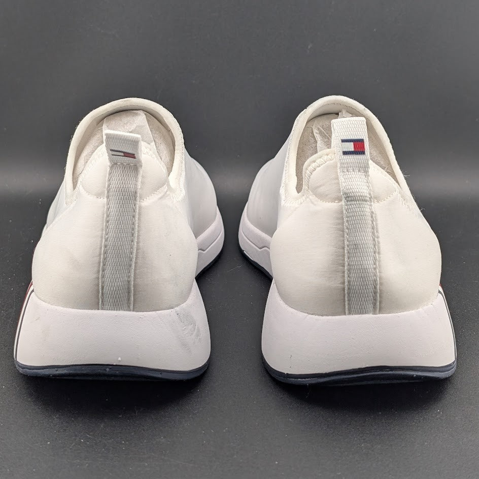 New Womens Tommy Hilfiger Arizel White Slip On Casual Sneakers Size 11M NWOB $75 Tommy Hilfiger