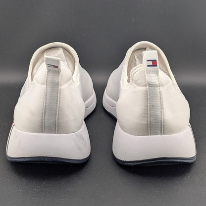 New Womens Tommy Hilfiger Arizel White Slip On Casual Sneakers Size 11M NWOB $75 Tommy Hilfiger