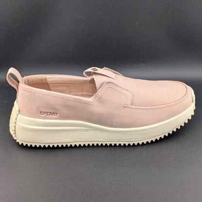 Sperry Women's Size 11M Leather Boat Runner ~ Slip-On Comfort Sneaker~Blush Pink SPERRY