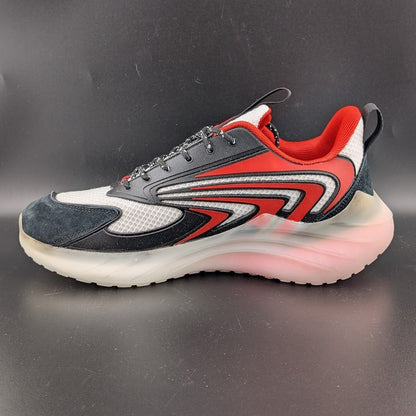 Mazino Krypton Casual Sneakers in Size 9 Superlight Air Soles Blk/Red SC3269 Mazino Krypton