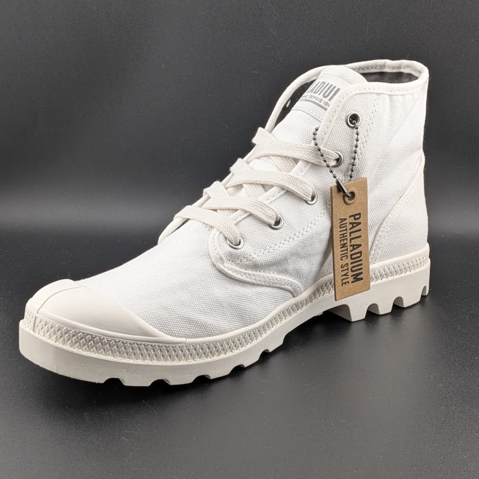 Palladium Boots Women's Size 11 in Star White Pampa Hi Top Lace Up New in Box Palladium