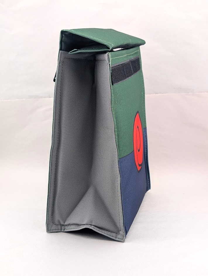 Naruto Shippuden Kakashi Reusable Roll Top Lunch Bag - New In Pack 🚀FREE SHIP ✈ Ripple Junction