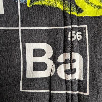 Ripple Junction Unisex Size Small Breaking Bad Blk Full-Zipper Hoodie Ripple Junction