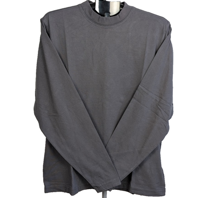 Gap X Yeezy YZY Engineered By Balenciaga Gray Rare Long-Sleeve Logo Tee S or XL Gap