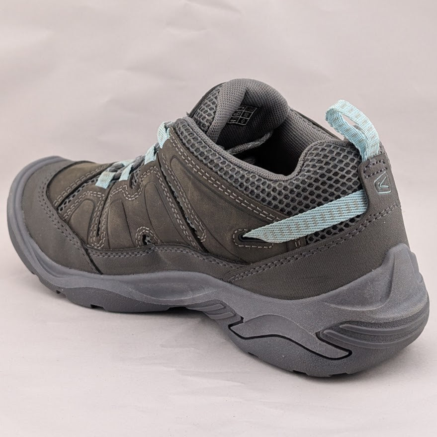 Keen Circadia Vent Low Hiking Shoes Grey Cloud Blue-Women Size 6.5-DISPLAY MODEL Keen
