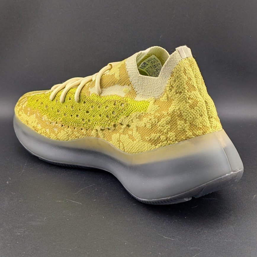 adidas Size 10 Yeezy Boost 380 Hylte Yellow Green Primeknit Men's Sneaker FZ4990 adidas