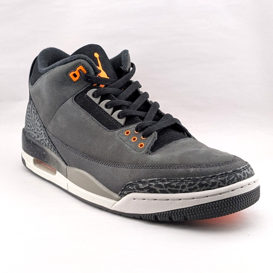 Nike Men's Size 13 Air Jordan 3 Retro Sneakers Fear Pack Grey (2023) CT8532 080 Jordan