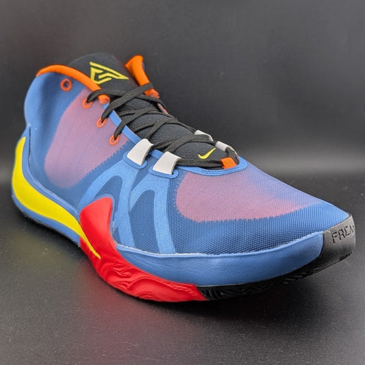 Nike Men's Size 18 Zoom Freak 1 Roots~CT8476-800 Multicolor Basketball Sneaker Nike