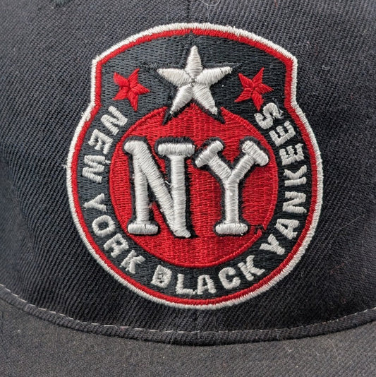 Black Yankees Negro Leagues Baseball Hat Blk/Red~Size 7 7/8~ 2XL Head J- Head