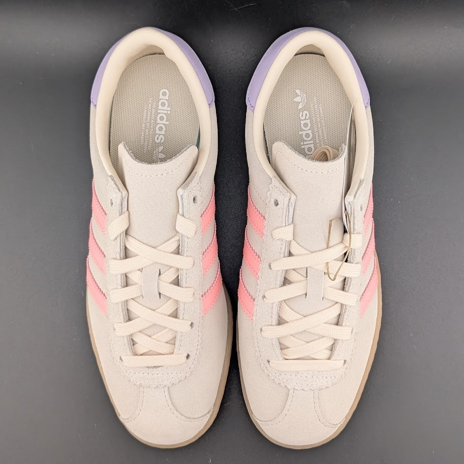 Size Women's 6.5 NEW Adidas Stadt Wonder White / Glow Pink / Powder Plum JQ9017 adidas