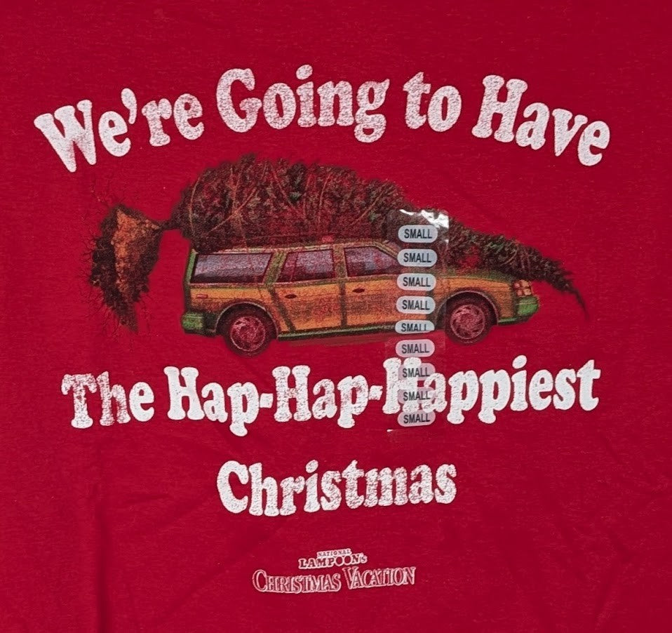 National Lampoons Christmas Vacation Griswold Holiday Movie T-shirt Size S & XL Unbranded