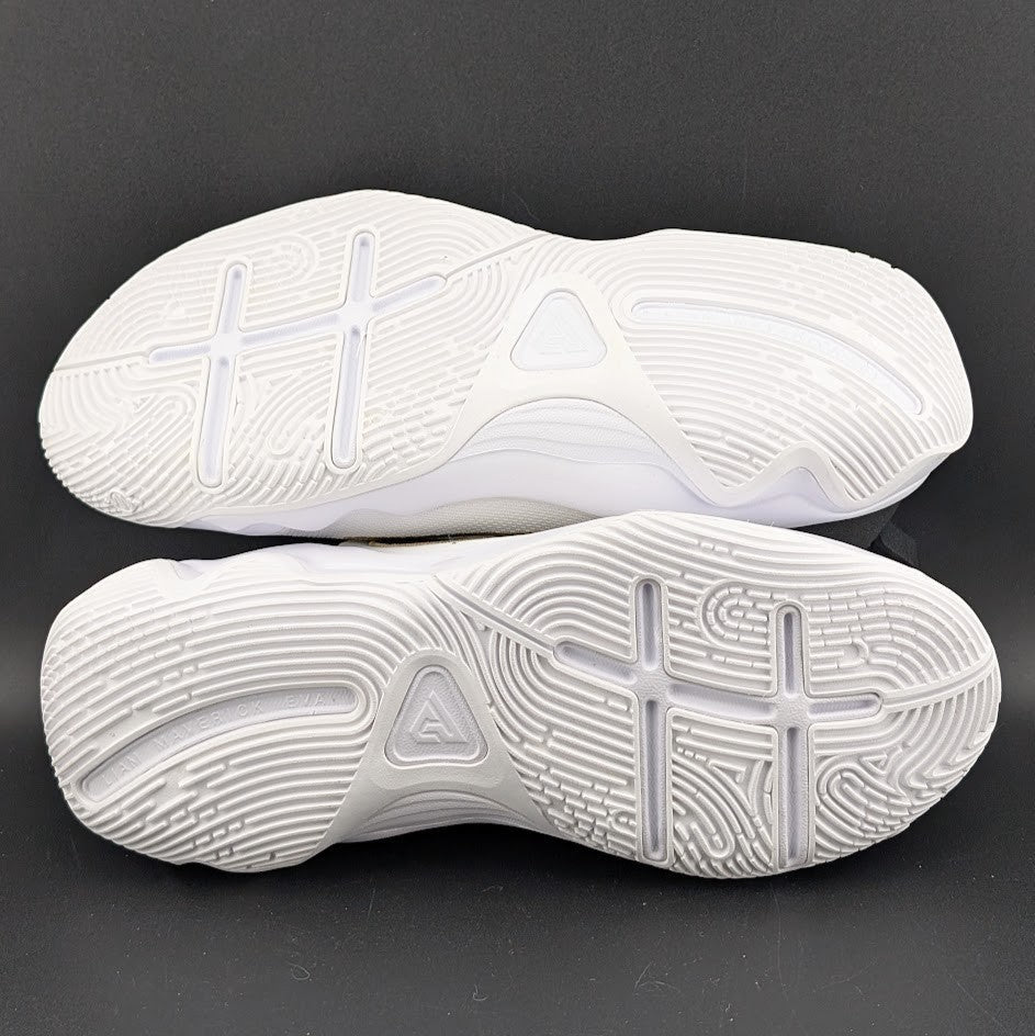 Nike Kids 7/Wos 8.5 Giannis Immortality Basketball Shoes White Gold FZ6734-100 Nike