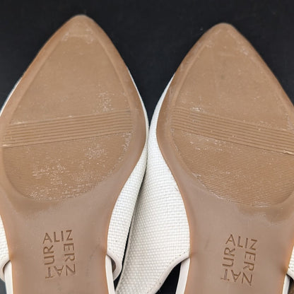 Naturalizer Women's Bixby 2 Pointed-Toe Slingback Warm White Naturalizer
