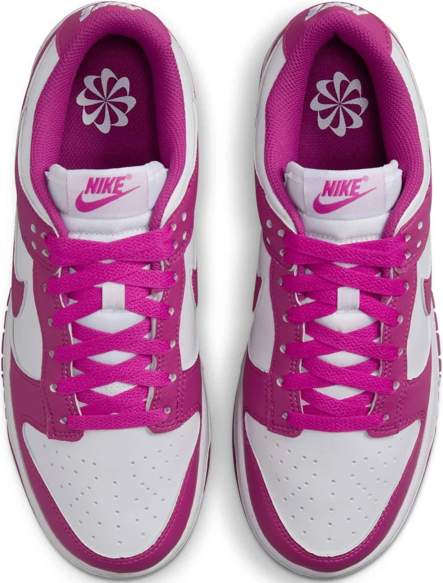 Womens Sz 7.5 ~Nike Dunk Low Next Nature Hot Fuchsia Retro Basketball~DD1873 110 Nike