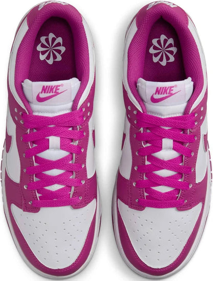 Womens Sz 7.5 ~Nike Dunk Low Next Nature Hot Fuchsia Retro Basketball~DD1873 110 Nike