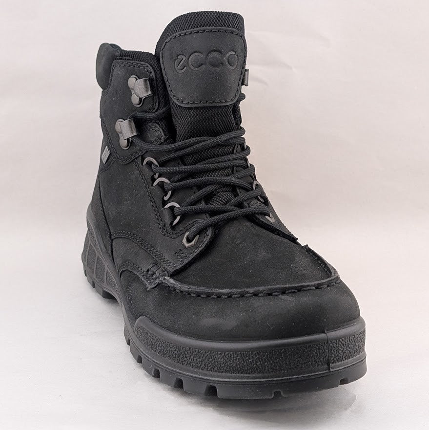 ECCO TRACK 25 Women Size 7-7.5/EU 38 Waterproof Plain Toe Boots Rold Mid GTX ECCO