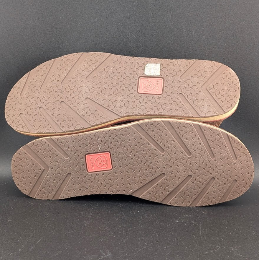 Ariat Cruiser Women's Sz 9B Brown Suede/Serape Mesh Slip On Loafers 10018587 NEW Ariat