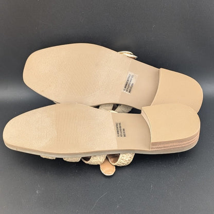 NEW! DV By Dolce Vita Falcun Natural Raffia Buckle Mules Slip On Size 6.5 8.5 9 Dolce Vita
