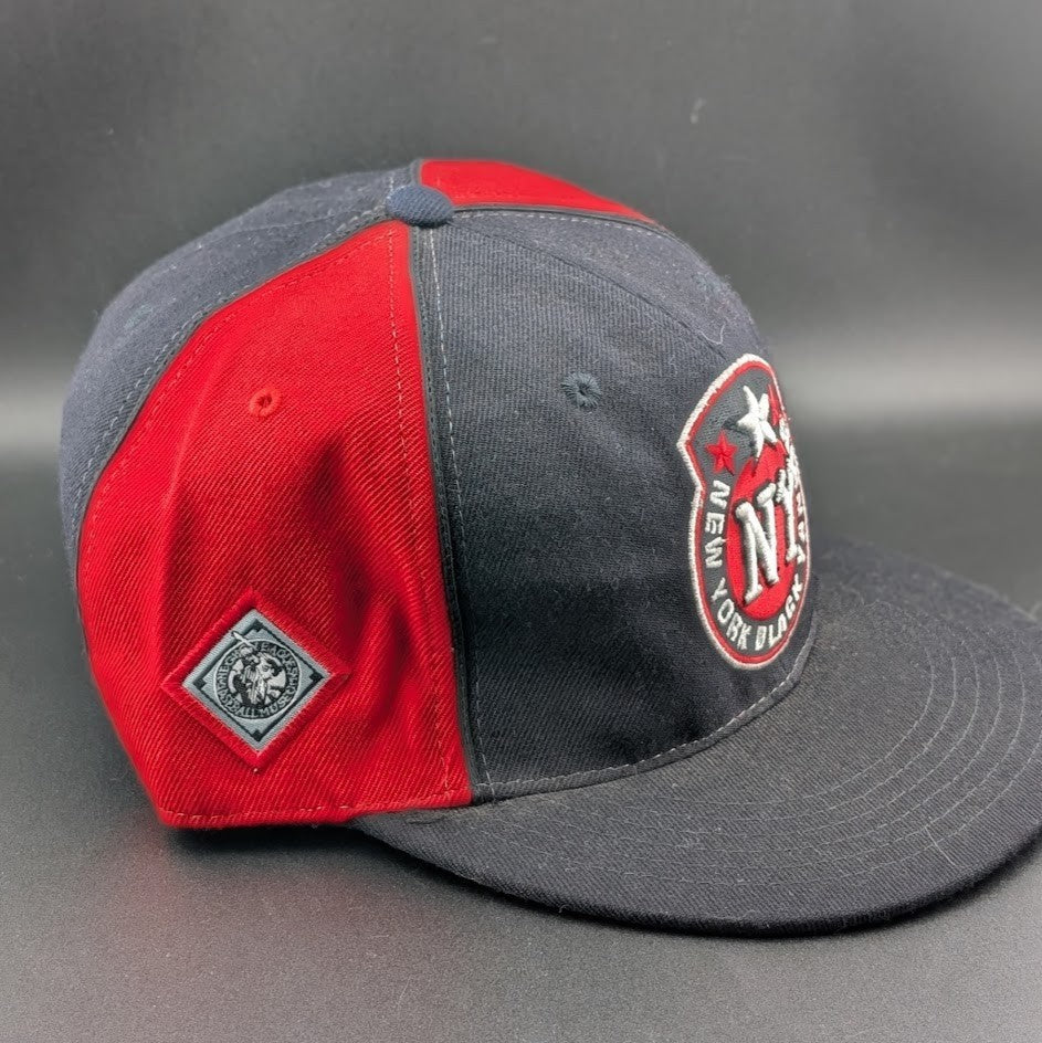 Black Yankees Negro Leagues Baseball Hat Blk/Red~Size 7 7/8~ 2XL Head J- Head