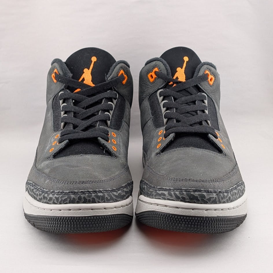 Nike Men's Size 13 Air Jordan 3 Retro Sneakers Fear Pack Grey (2023) CT8532 080 Jordan