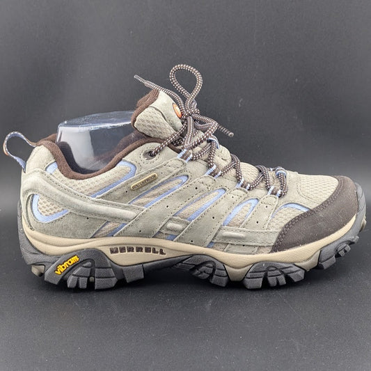 Merrell Moab 2 Low Waterproof Hiking Shoe Women's Size 8.5 Dusty Olive J06030 Merrell