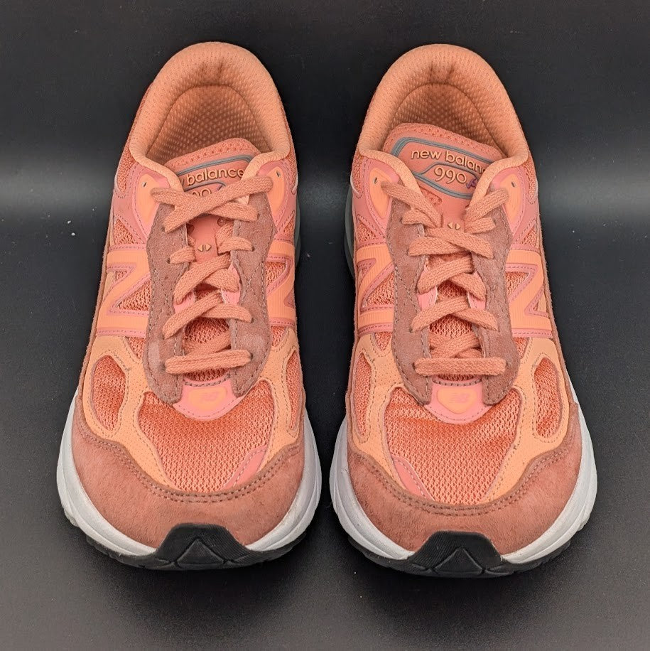 New Balance 990v6 Running Womens 5.5 Sunrise w/ Purple GC990SR6 ~ Reconditioned New Balance