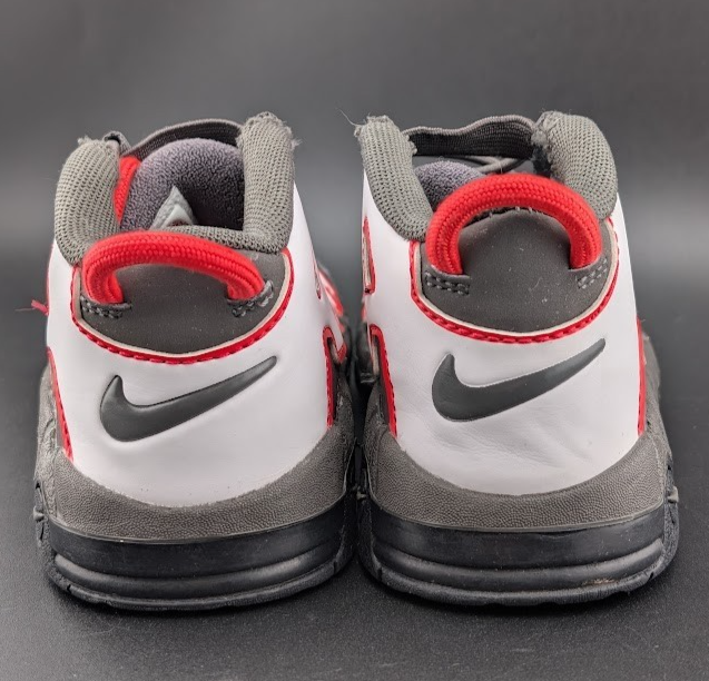 Nike Air More Uptempo Retro 10C GRAY/BLACK/WHITE/RED DH9722-200 Nike