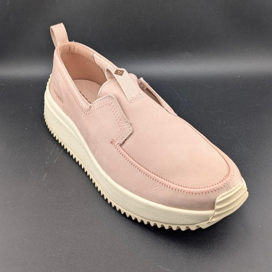 Sperry Women's Size 11M Leather Boat Runner ~ Slip-On Comfort Sneaker~Blush Pink SPERRY