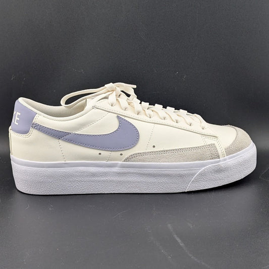 Nike Women's Size 11 Blazer Platform Low Sail Indigo Haze DJ0292-110 Nike