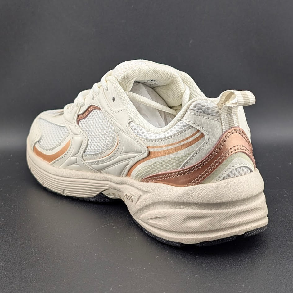Avia Sizes 8 & 8.5 ~ AV 5000 Rose Gold Women's Performance Leather Sneakers NWT Avia