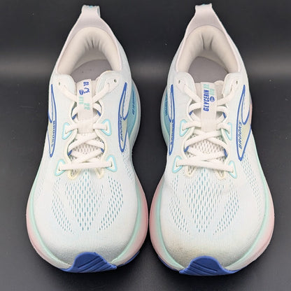 Brooks Women's 10.5 Glycerin GTS 22 Athletic Sneaker White/Limpet/Amparo $175.00 Brooks