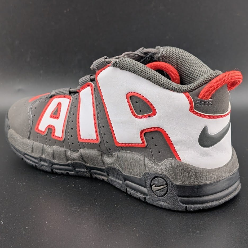 Nike Air More Uptempo Retro 10C GRAY/BLACK/WHITE/RED DH9722-200 Nike