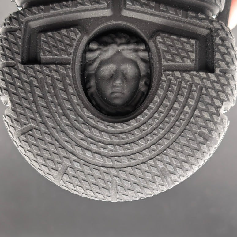 Versace Men's Greca Sneakers Gray/Green 13 US (46 EU) IT 1021490 Reg Retail $990 Versace