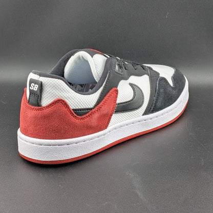 Nike SB Leather Dunk Alleyoop~Black White Red Men's Size 9 Solarsoft Sneaker Nike
