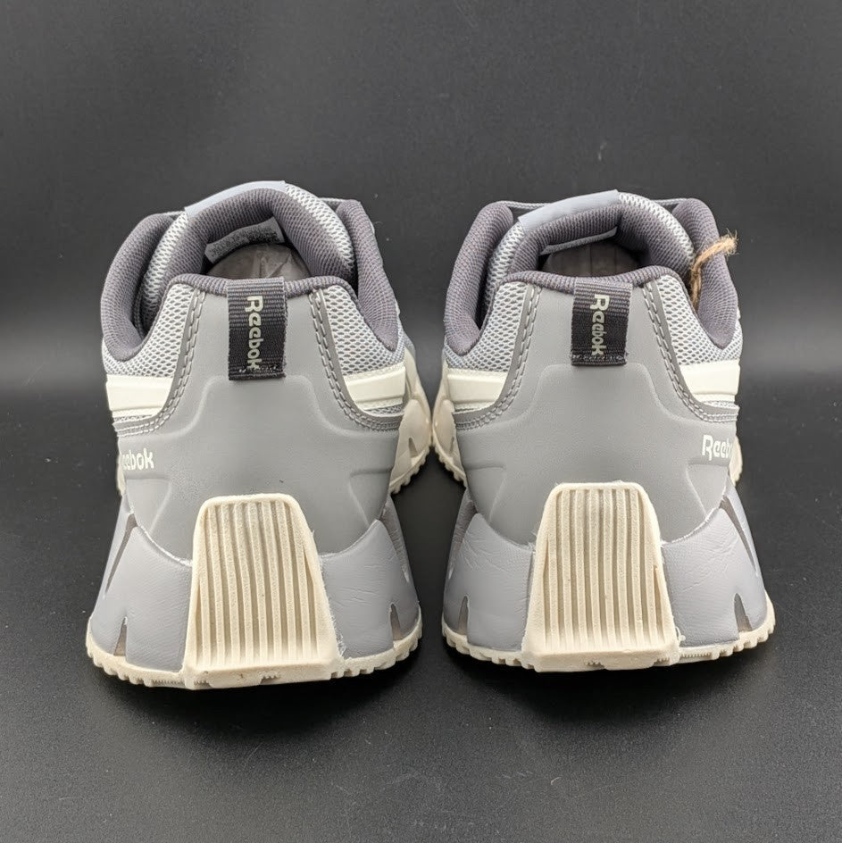 NIB Reebok Zig Vector Mens Shoes Lt Grey/Med Grey/Natural Men's Sizes 8 & 10M Reebok
