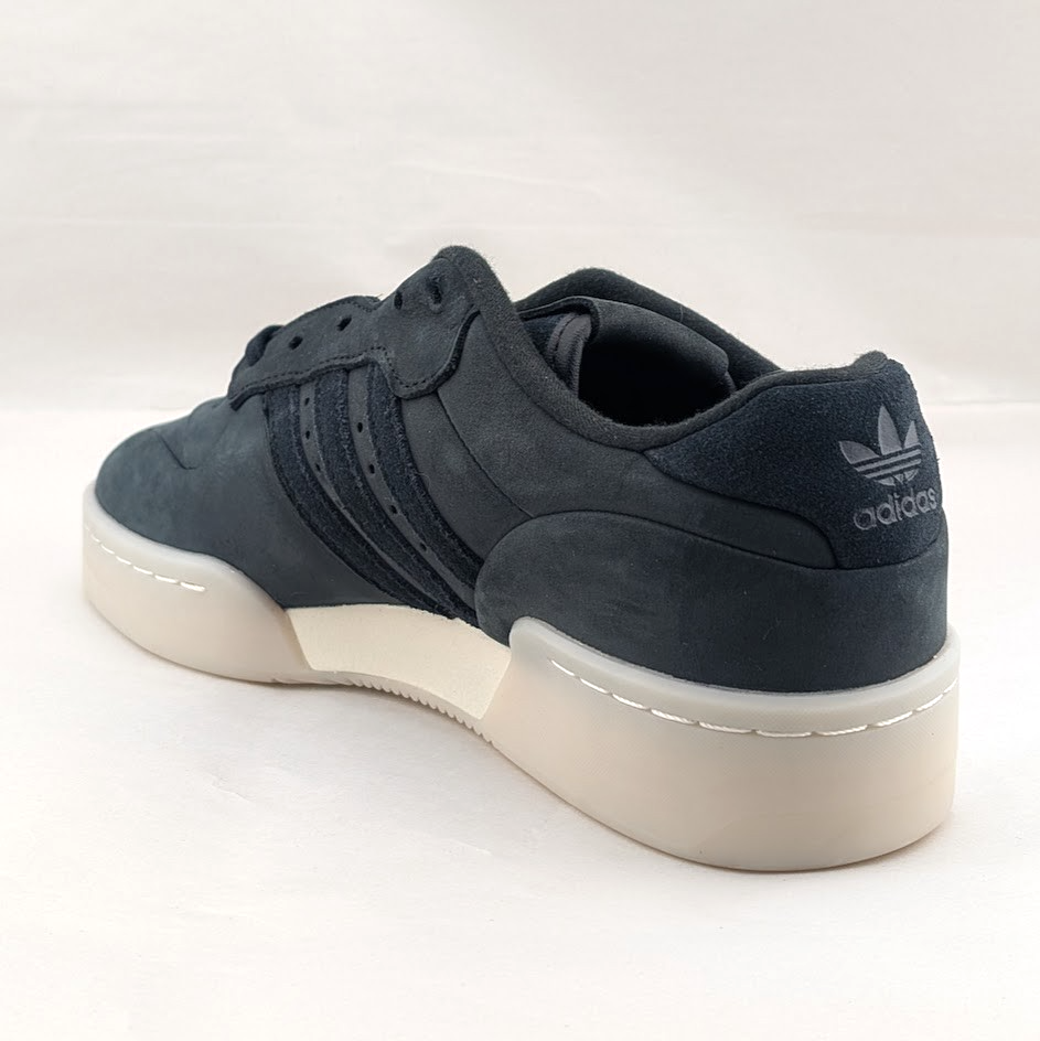 adidas Rivalry Lux Low LaceUp~Womens Sz 7 Black Nubuck Basketball Sneakers Shoes adidas