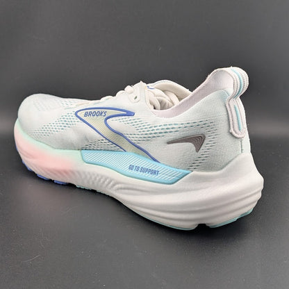 Brooks Women's 10.5 Glycerin GTS 22 Athletic Sneaker White/Limpet/Amparo $175.00 Brooks